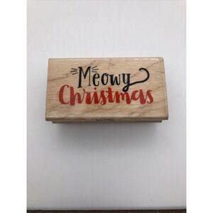 Wood Rubber Stamps Christmas Theme by Stampabilities NEW 2017